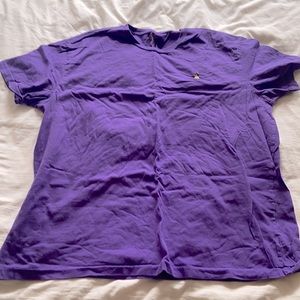 Purple polo t shirt